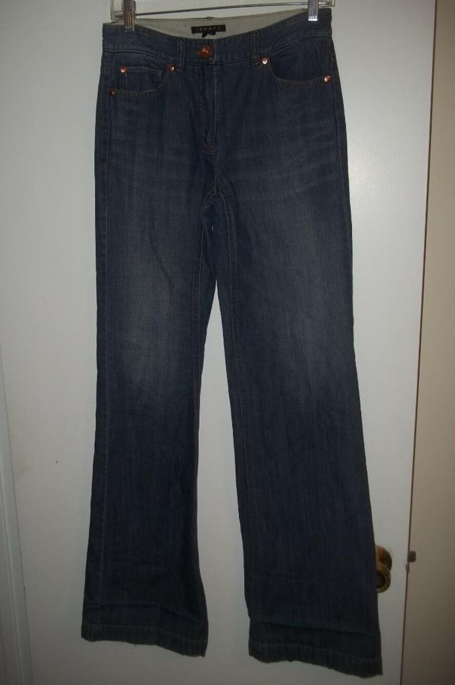 Theory Blue Denim Boot-cut Denim Jeans 6